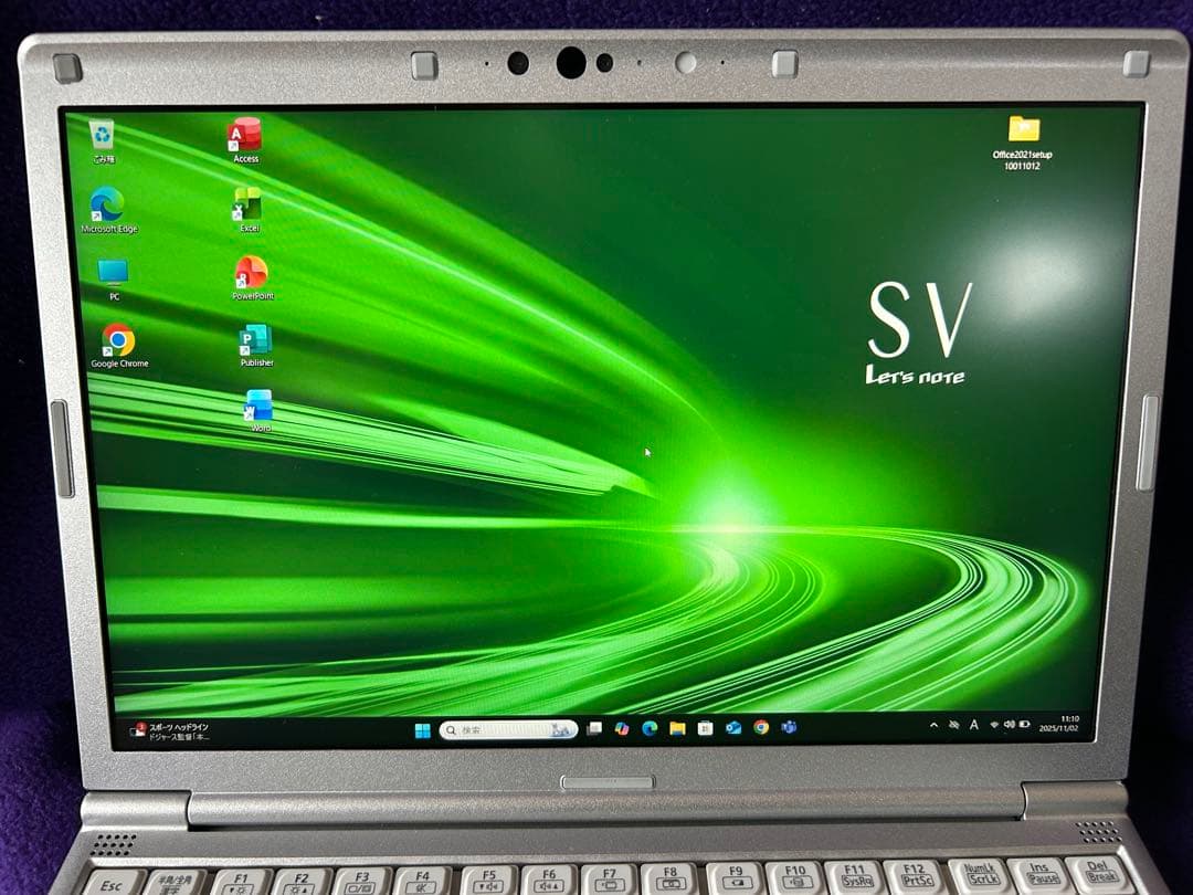 Let's note cf-sv9 16G メモリSSD1TB