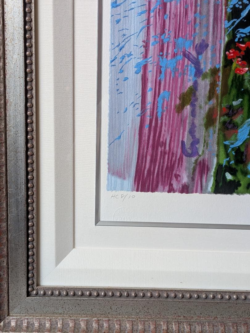 【希少】トレンツ・リャド　「黄昏の光」シルクスクリーン　HC８/10　非売品