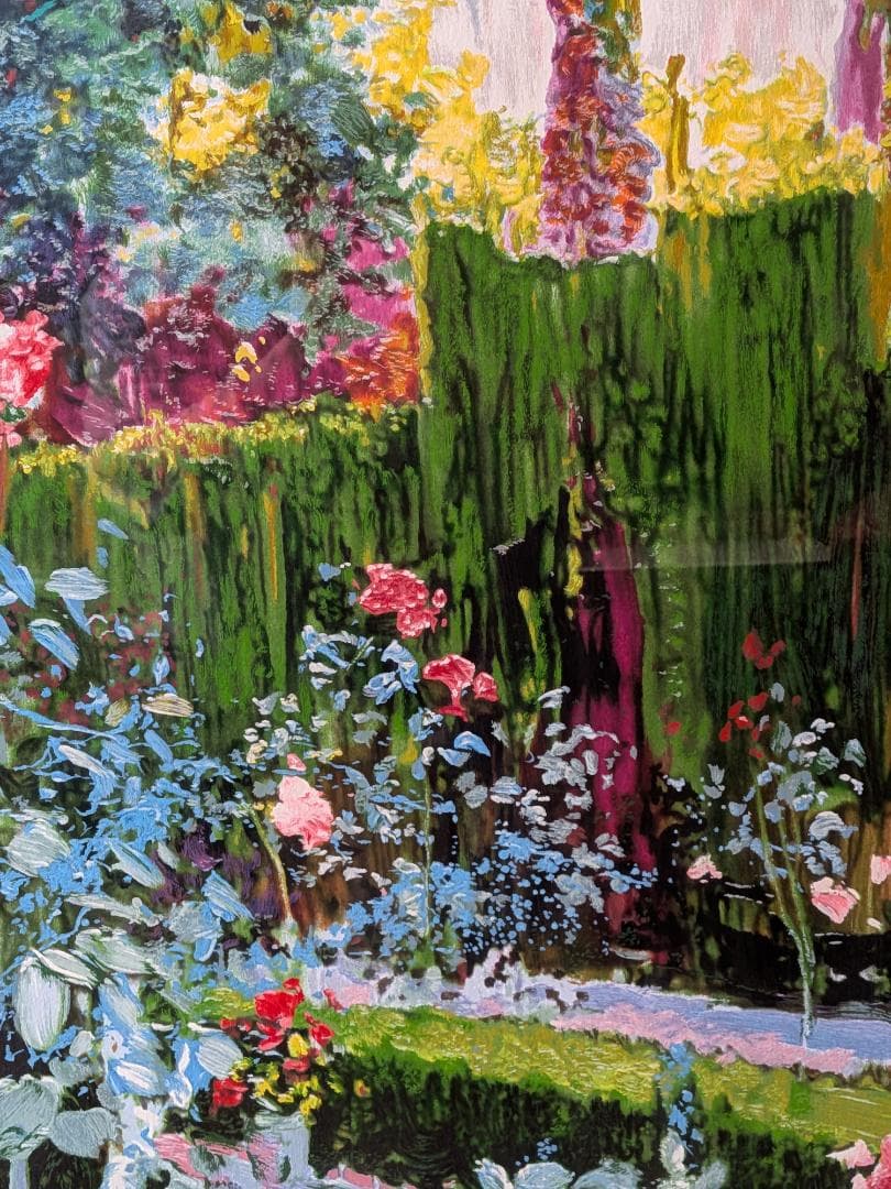 【希少】トレンツ・リャド　「黄昏の光」シルクスクリーン　HC８/10　非売品