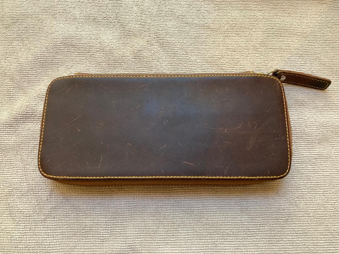 バハギア　クレイジーホース ダークブラウン　　検索　ガレンレザー　野原工芸