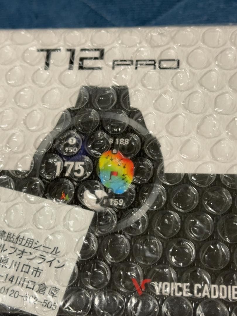 新品・未開封 VOICE CADDIE ボイスキャディT12 PRO GPSナビ