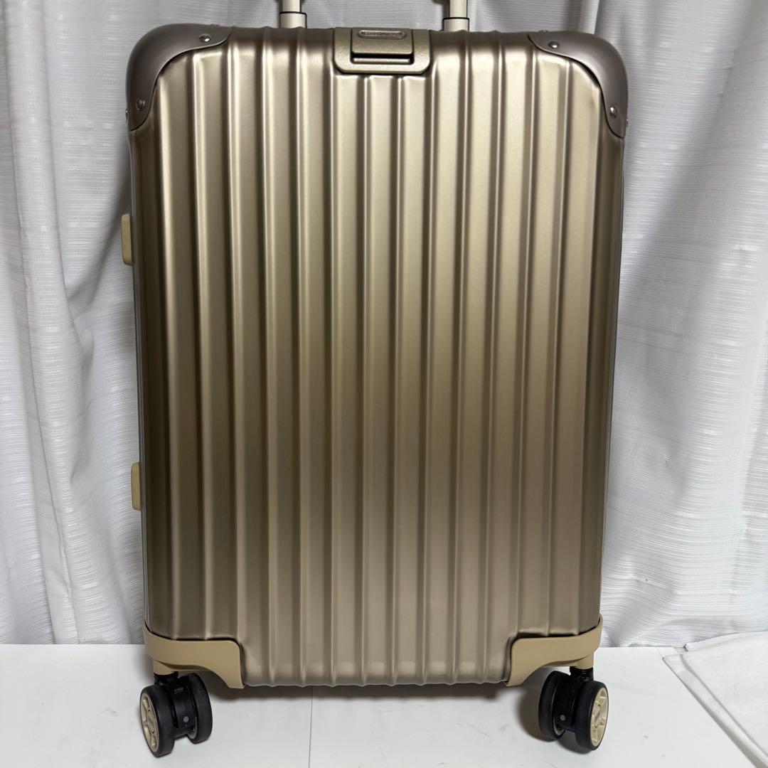 専用⭐️未使用⭐️RIMOWA TOPAS チタニウム　マルチウィール　ゴールド
