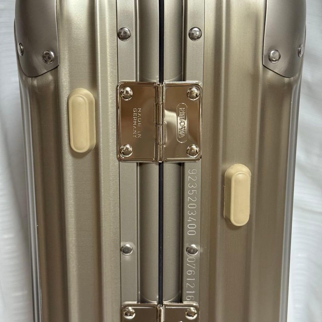 専用⭐️未使用⭐️RIMOWA TOPAS チタニウム　マルチウィール　ゴールド