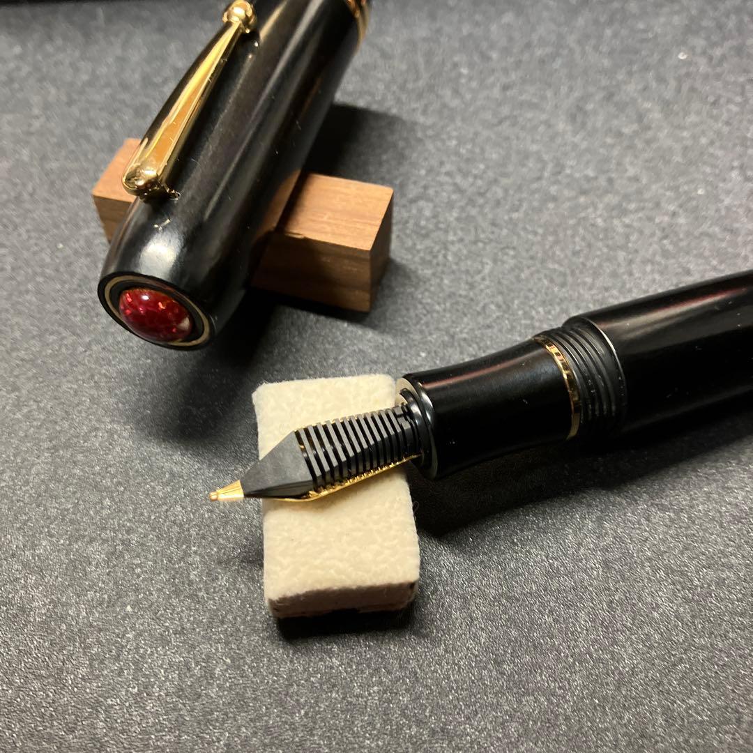 ワンチャー製ベークライト七宝万年筆　Ｍ中字 新品未使用品