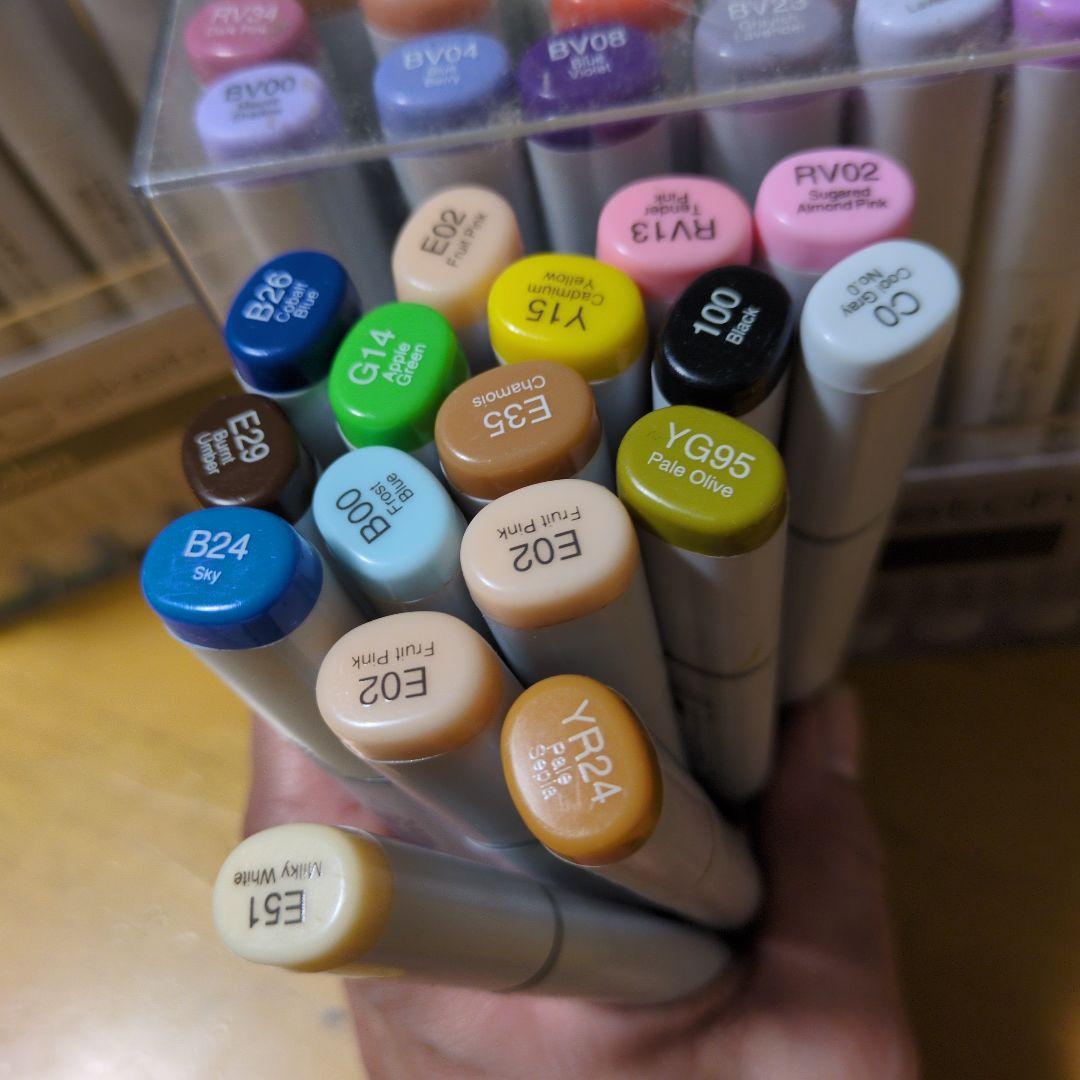 ポ*カ様 コピックスケッチ　A B 計144カラー　➕️α