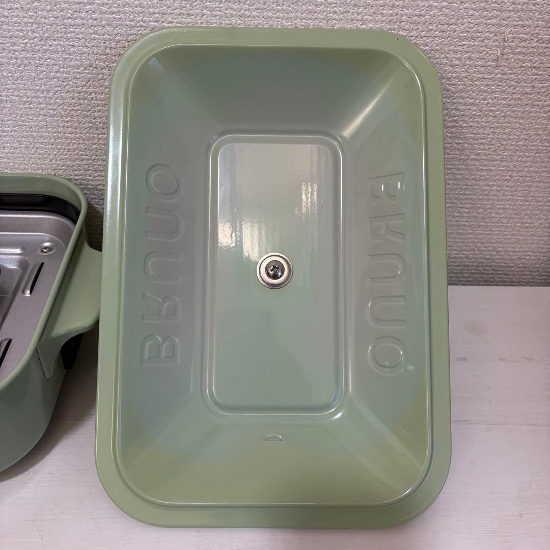 BRUNO ホットプレート グリーン 各種プレート4枚セット