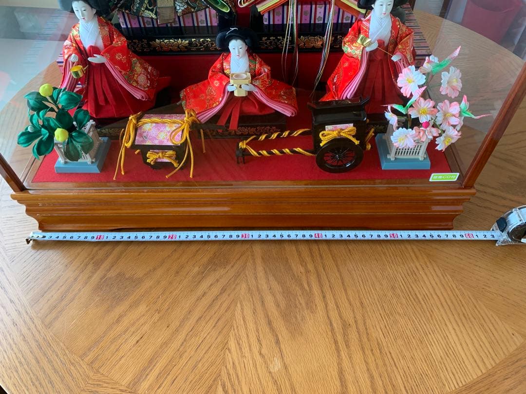 雛人形セット ひな祭り用 ケース入り