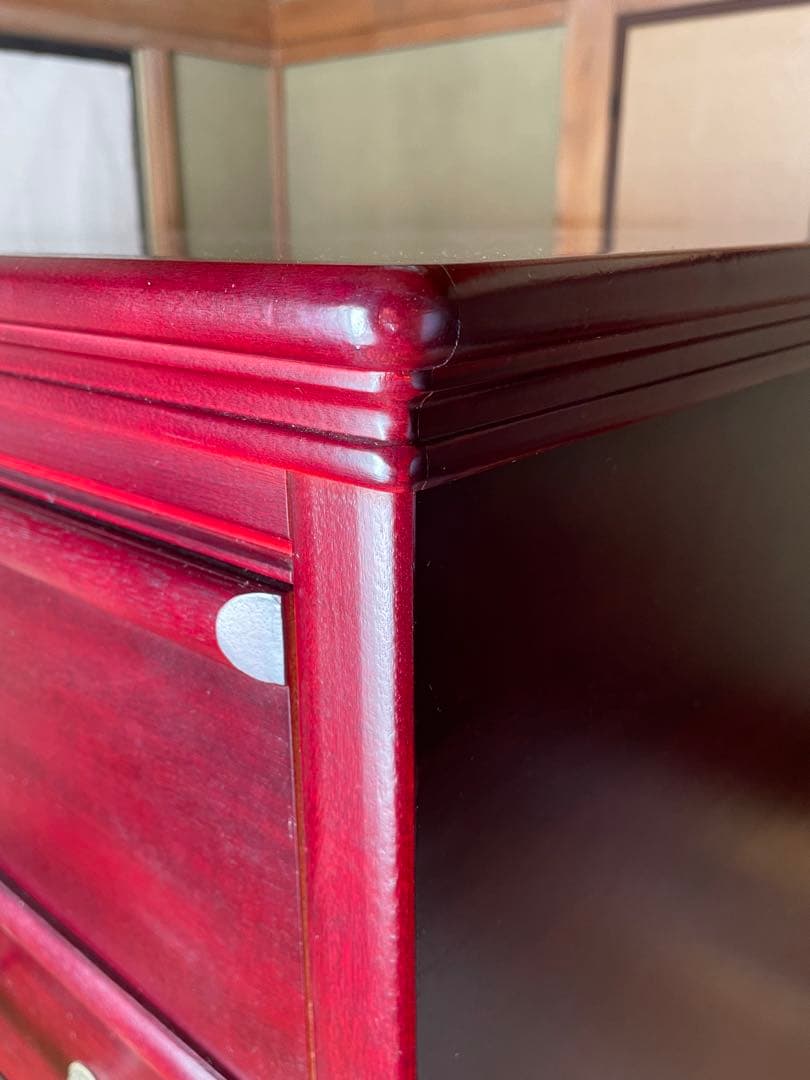 昭和レトロ　木製タンス 8引き出し