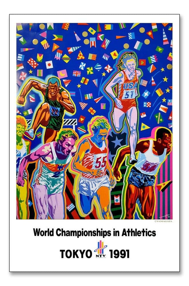 額装済/World Championships/ヒロ ヤマガタ/ポスター