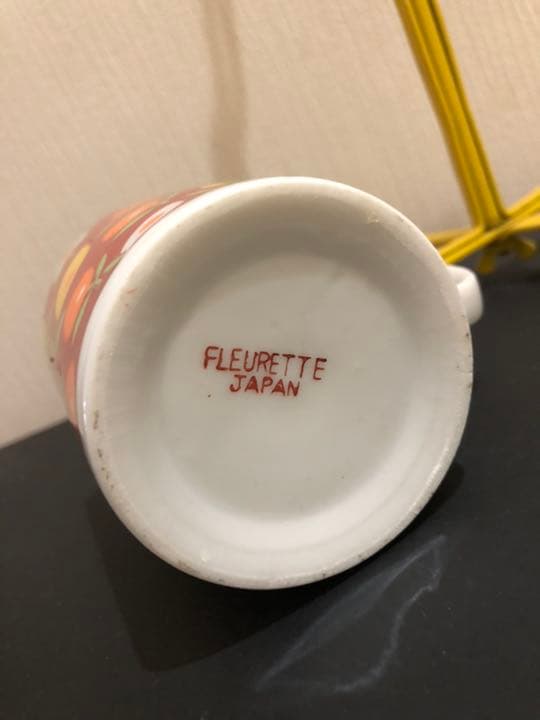 ビンテージ　マグカップ4点＆マグスタンド　セット