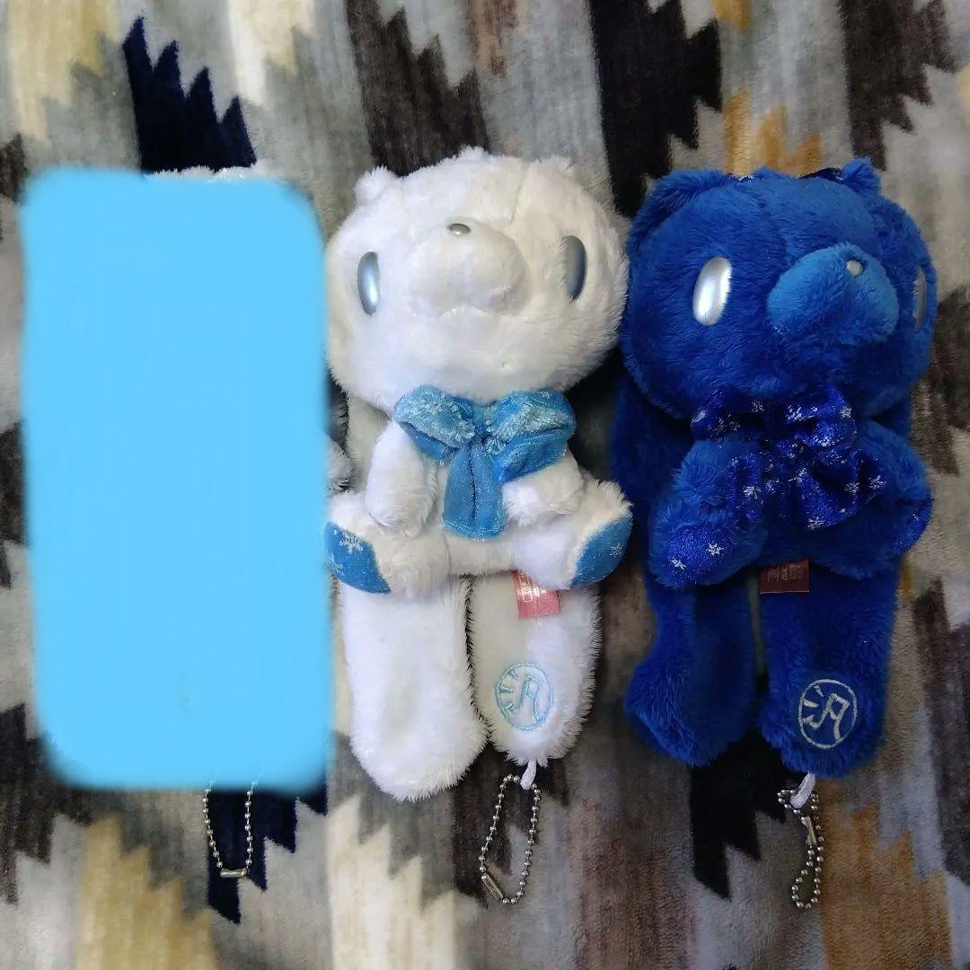 汎用うさぎ ぬいぐるみ キーチェーン マスコット Winter チャックスGP