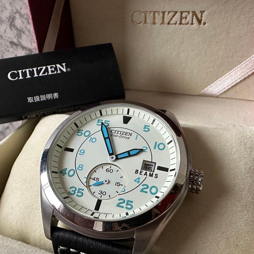 美品 CITIZEN×BEAMS シチズン ビームス ソーラーエコドライブ