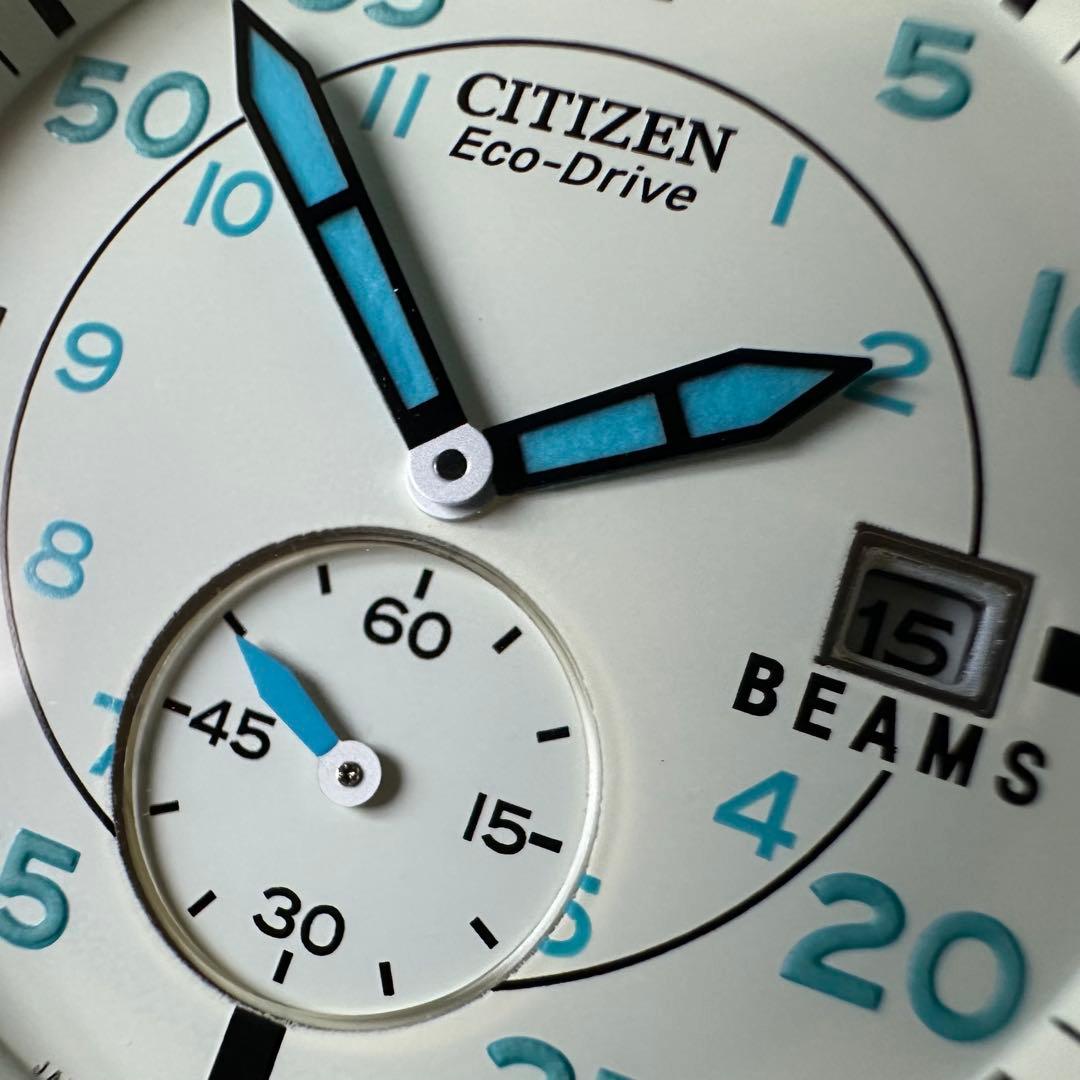 美品 CITIZEN×BEAMS シチズン ビームス ソーラーエコドライブ