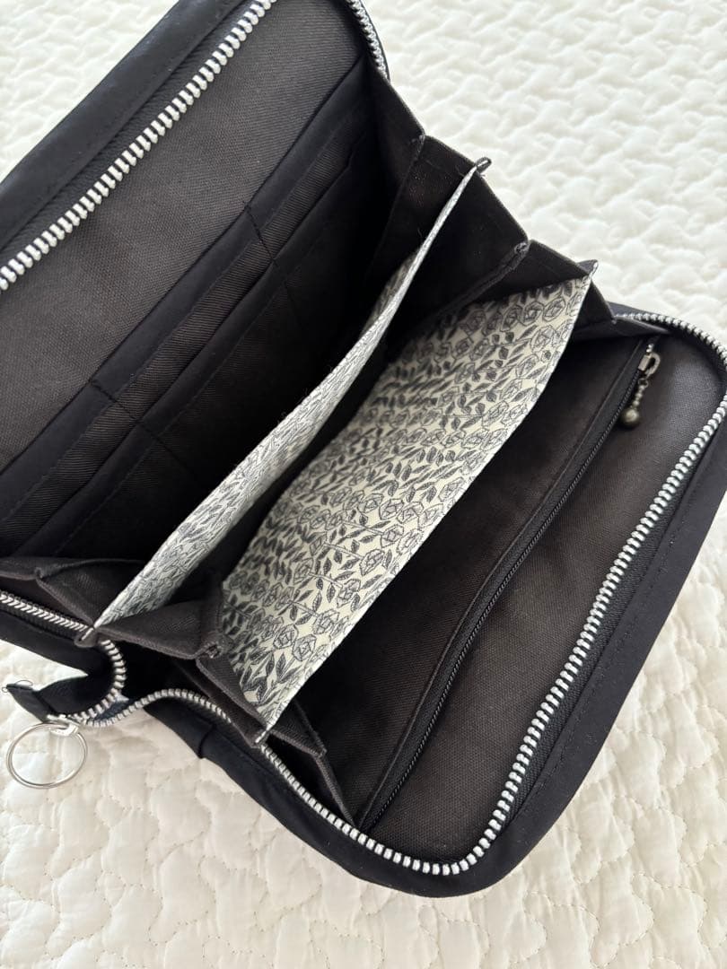 ハンドメイド マルチケース ミナペルホネン forest tile 通帳ケース