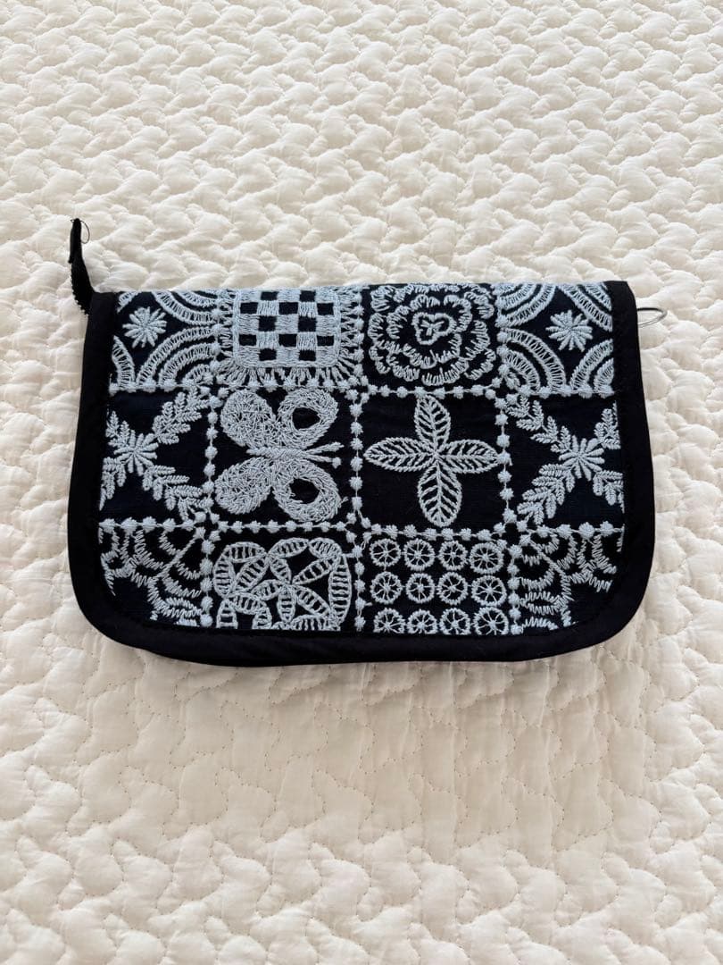 ハンドメイド マルチケース ミナペルホネン forest tile 通帳ケース