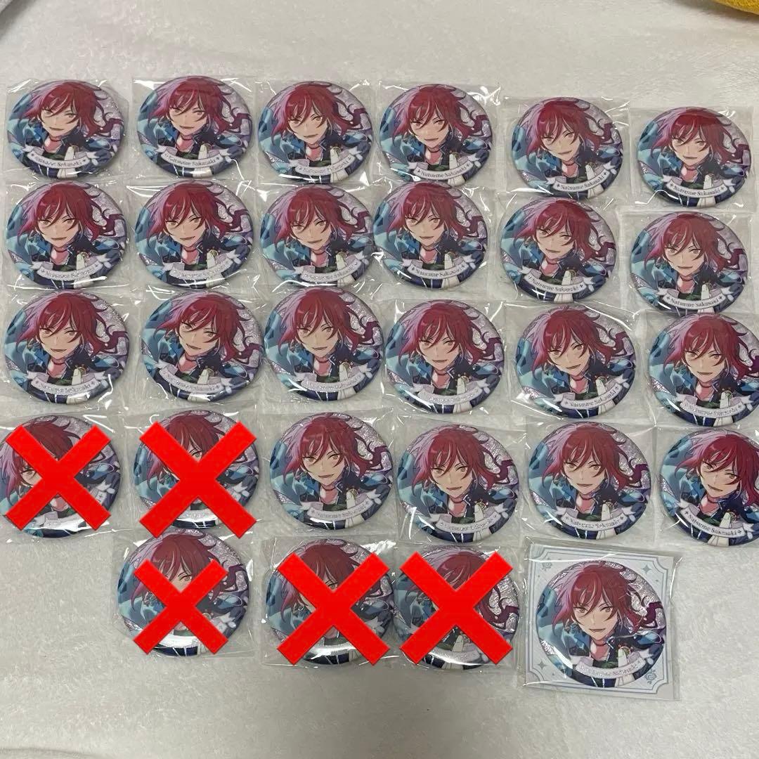 あんスタ 中国 花の契約缶バッジ 逆先夏目 28点