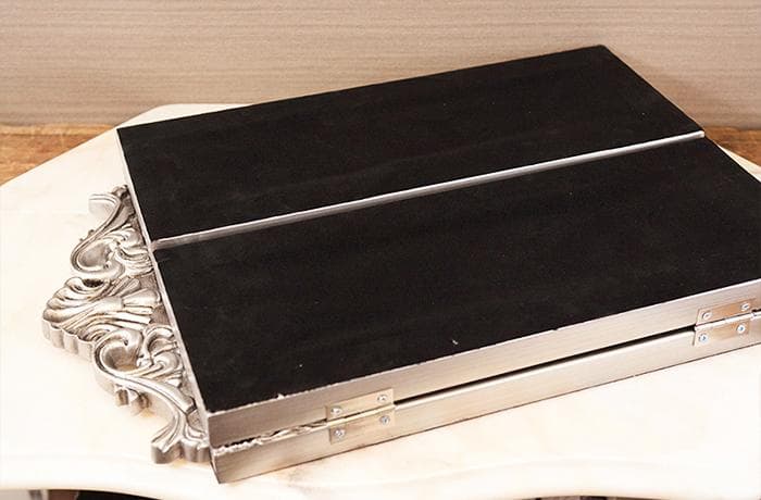 アウトレット セール品 チャーチルウッド スリーサイドミラー 三面鏡 ゴールド