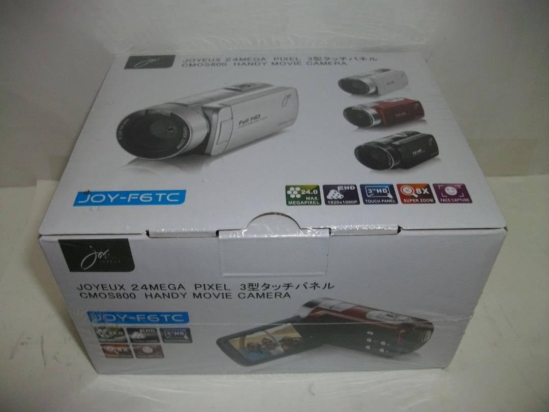 5個1SET ジュワイユ 24MEGA 3型 800万画素 赤 JOY-F6TC