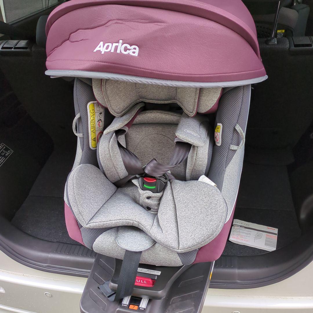 Aprica Curunia R129 チャイルドシート グレー/パープル