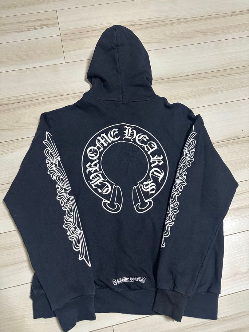 CHROME HEARTS ブラック パーカー