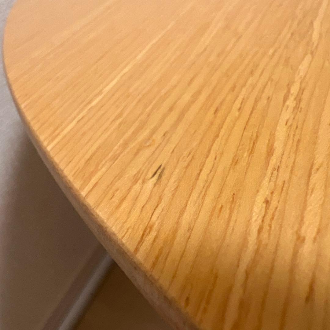 受取評価遅い方ご遠慮ください 楕円こたつテーブル（ナチュラル）こたつ布団付