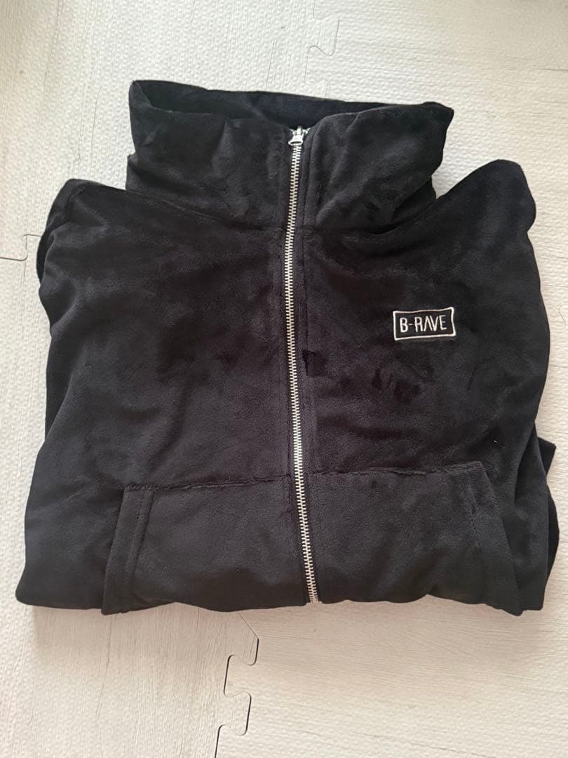 一時値下げ中 B-RAVE ロゴ ベロアトラックジャケット