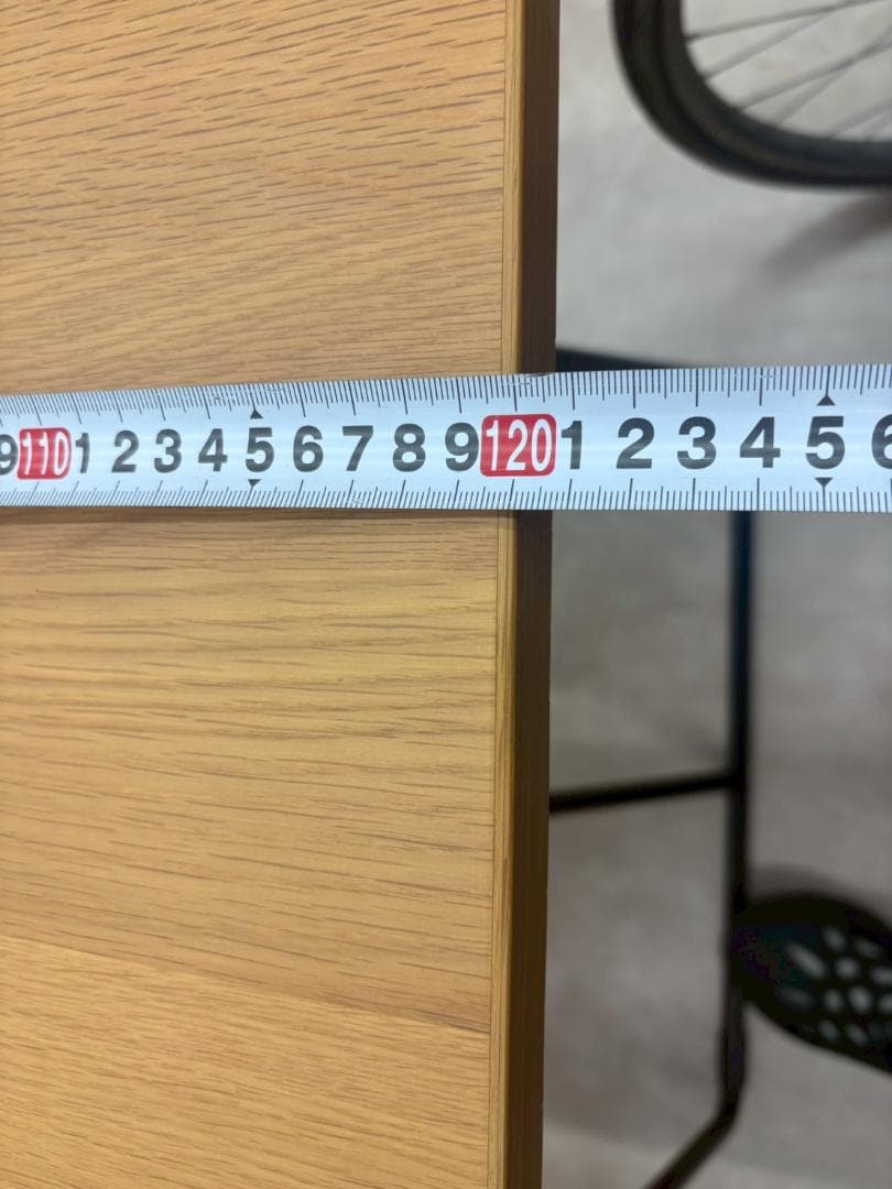 無印良品 折りたたみテーブル 木目調 120×70×70cm たのメル便