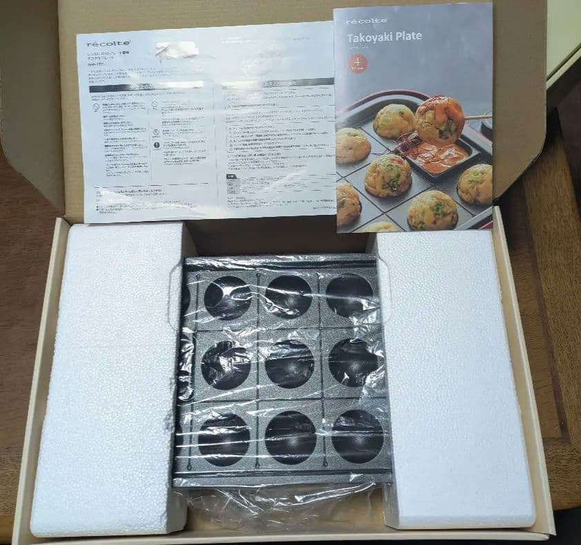 récolte ホットプレート専用たこ焼きプレート & セラミックスチーム深鍋