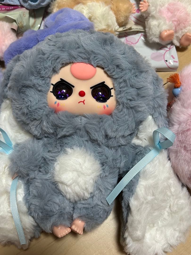 BabyThree ベイビースリー リラ Billy 三小毛ぬいぐるみキーホルダ