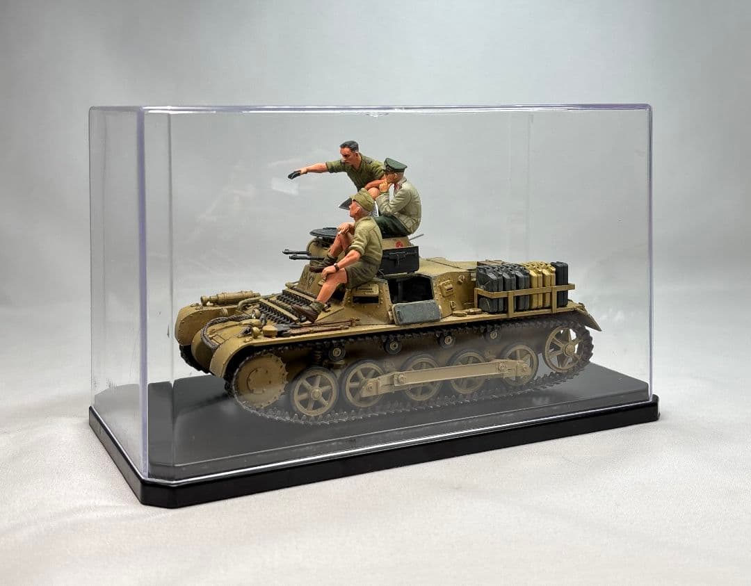 【完成品】ズベズダ 1/35 ドイツ Ⅰ号戦車 B型 フィギュア3体セット