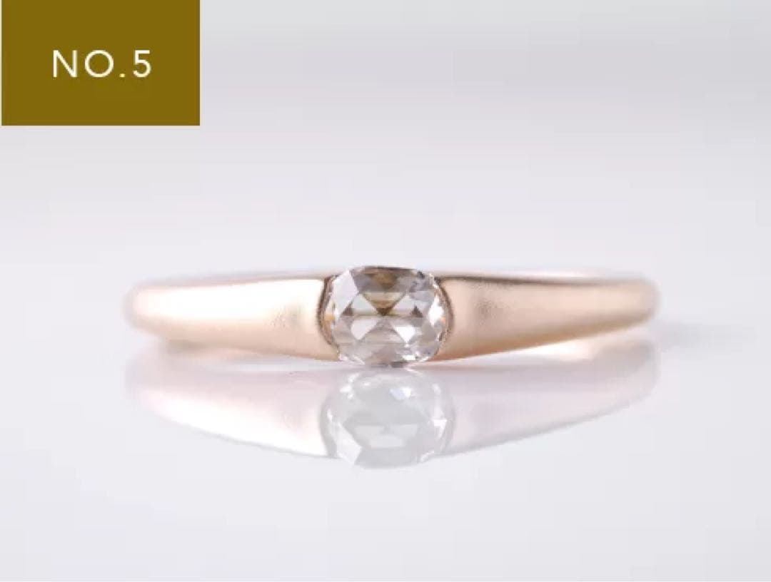 オレフィーチェ　オリビアリング　K18 イエローゴールド ダイヤモンドリング