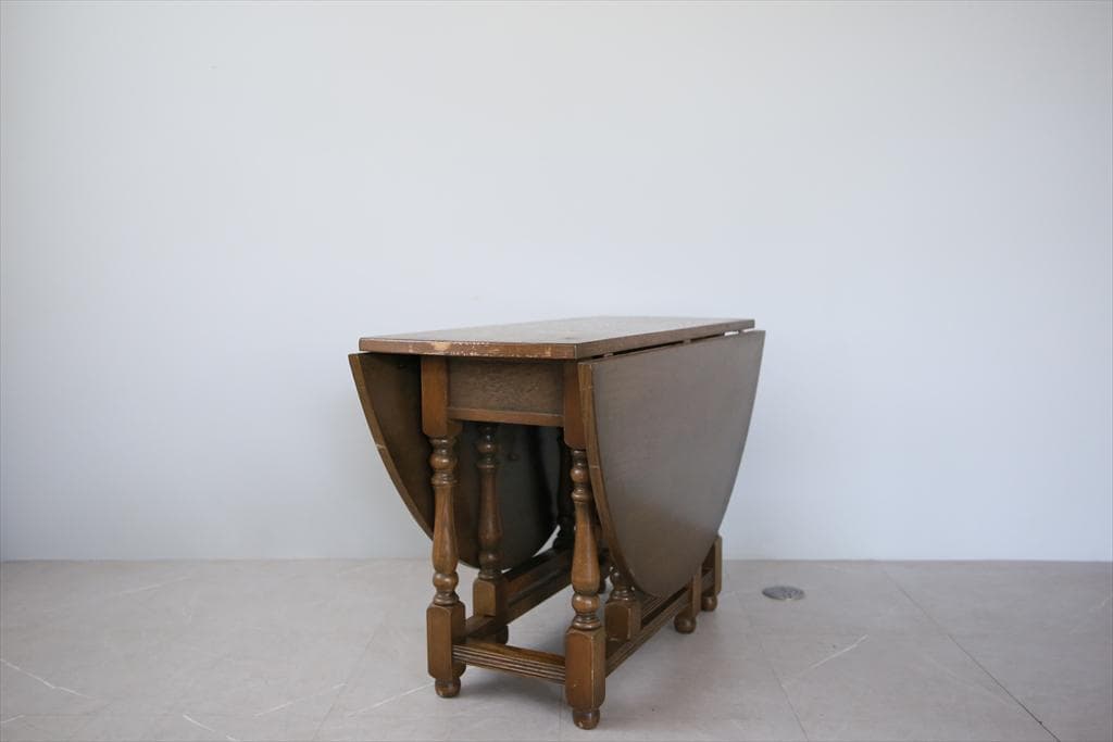 英国アンティークOLD CHARM製ゲートレッグテーブル/ダイニング73-339