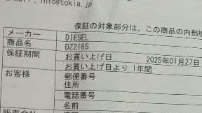 s*2様 DIESEL 腕時計 VERT DZ2185