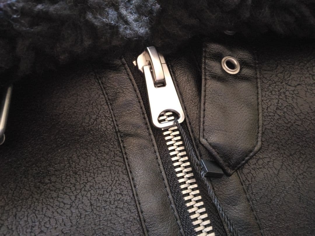 【新品!!】ZARA DoubleFace Jacket 黒 XL