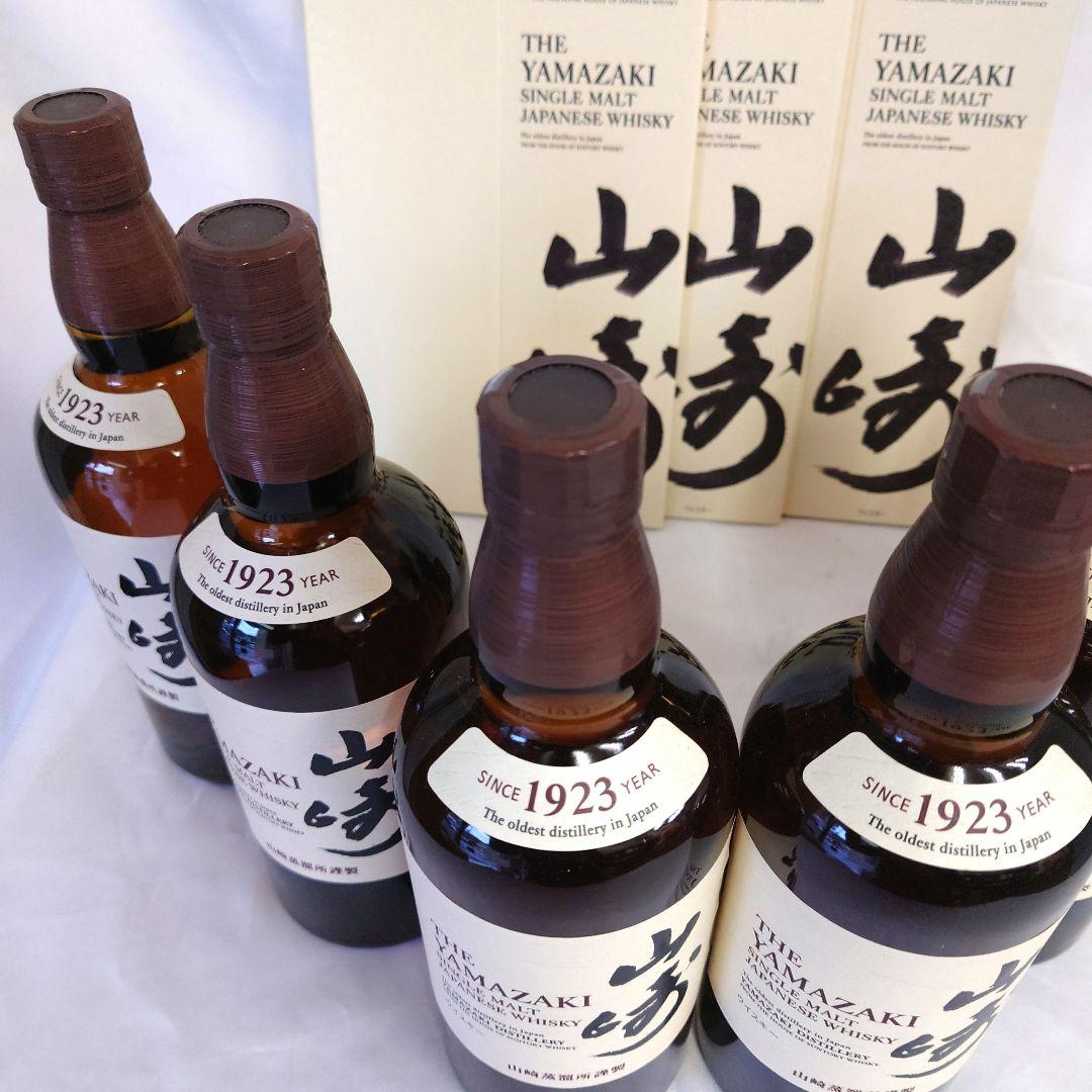 サントリー山崎ノンヴィンテージ700ミリが6本です