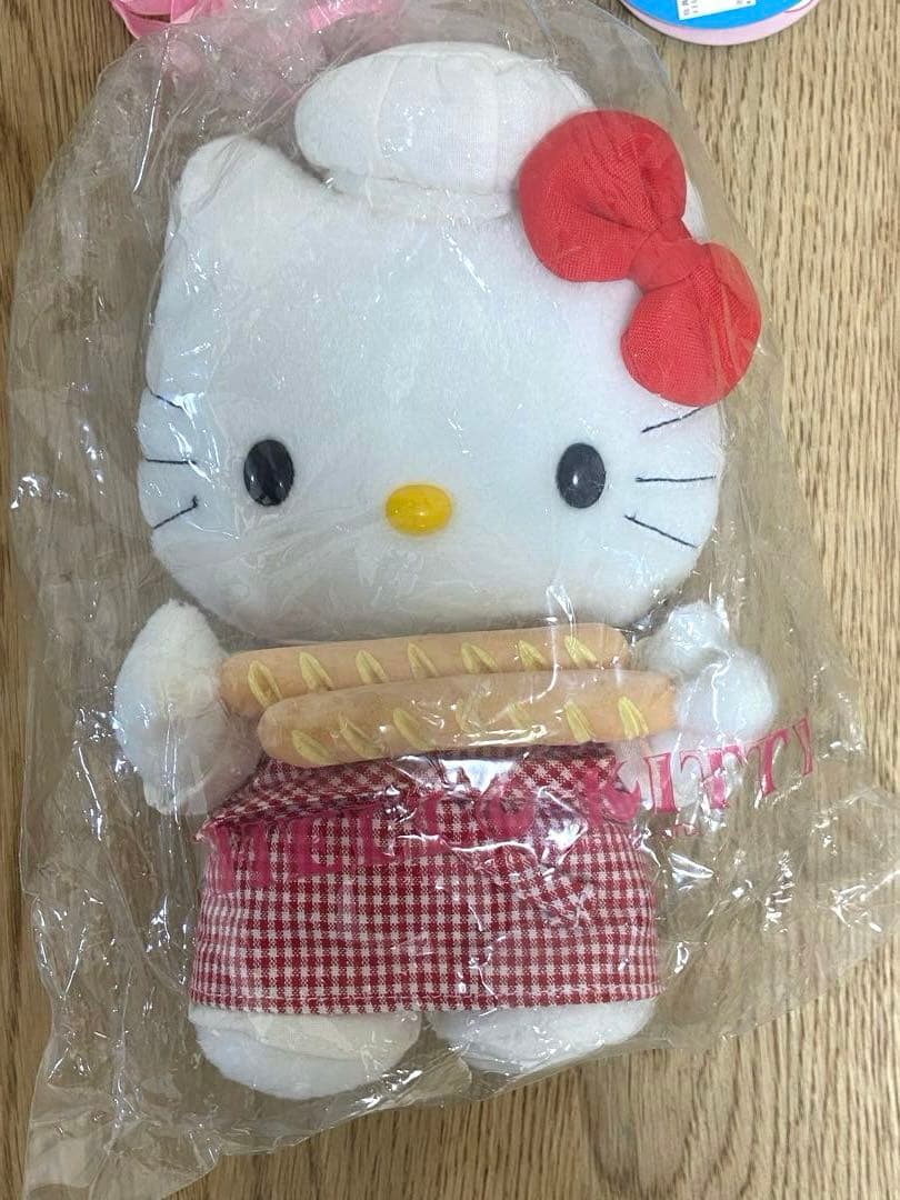 ハローキティ ディアダニエルセット　ベーカリー　ぬいぐるみ　サンリオ　パン屋