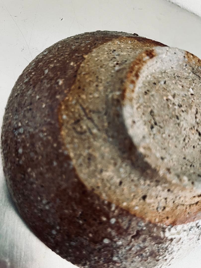 村田森　抹茶碗　平茶碗　韓国の土　茶の湯　茶道