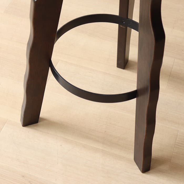 アンティーク カリモク カウンターイス 木製 ブナ材 レトロ