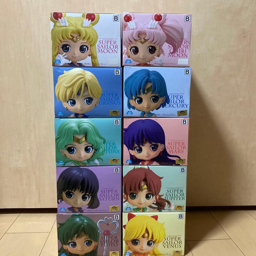 セーラームーン　Qposket Bカラーセット