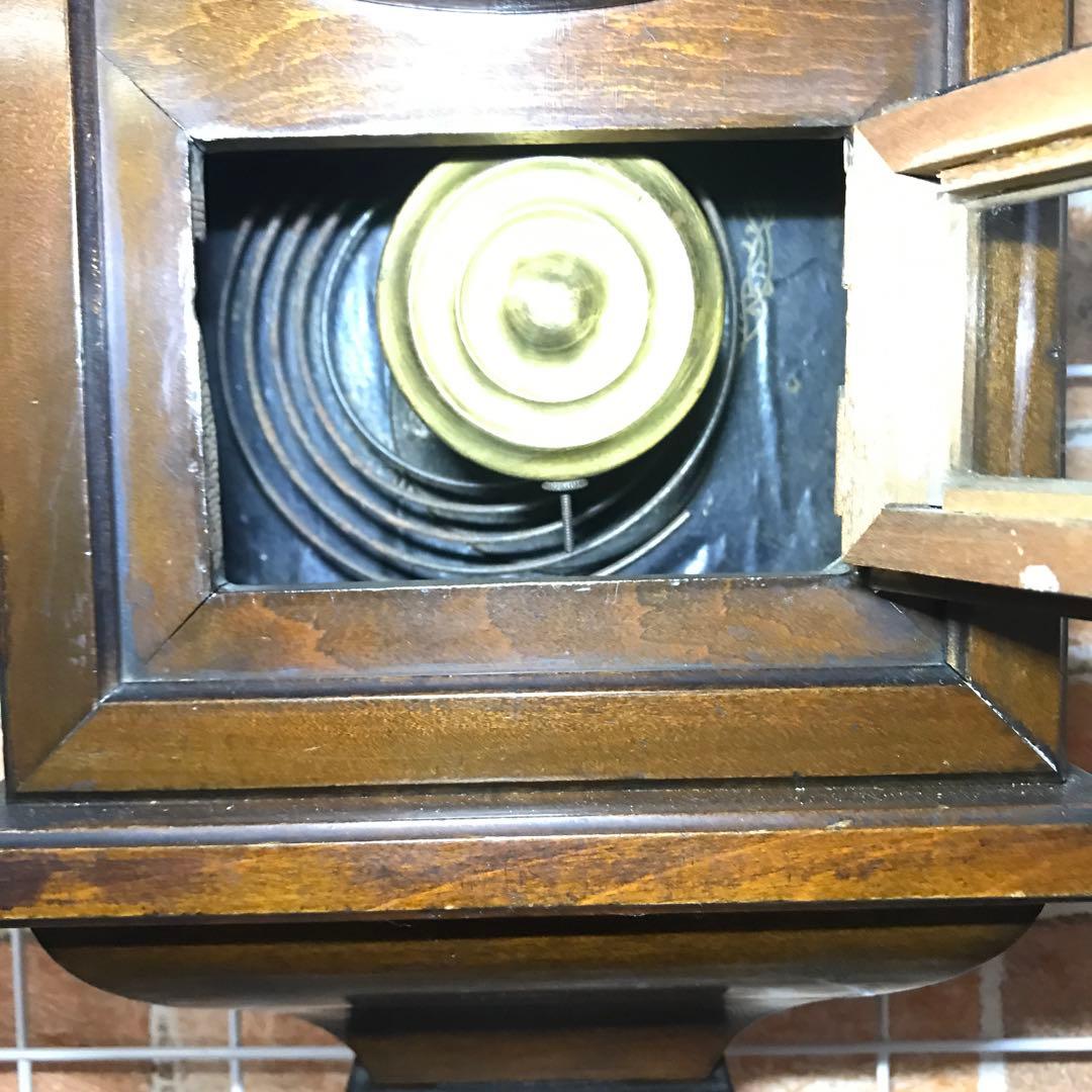 SEIKOSHA 木製振り子式掛時計 ローマ数字