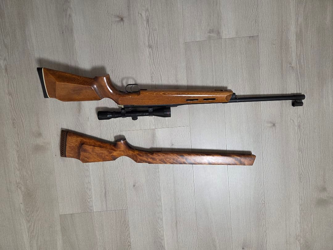 Anschutz 1403 ストック 木製 スコープ付き