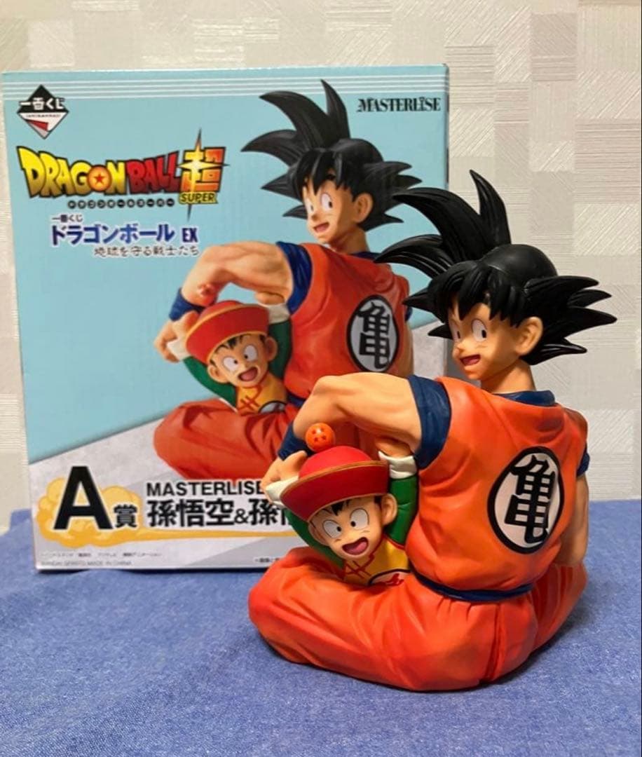 一番くじ　ドラゴンボール EX 孫悟空 & 孫悟飯　A賞　地球を守る戦士達