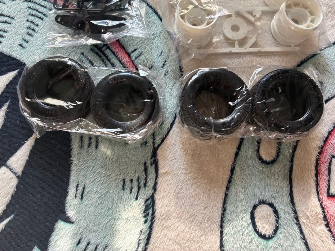 タミヤ Honda シティターボ タイヤ+ホイール + Kパーツ