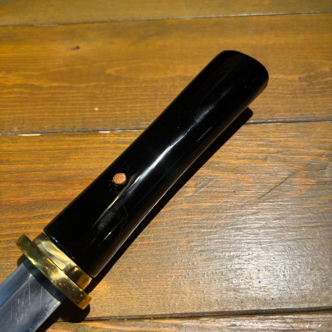 日本刀残欠クラフトナイフNo.88 国吉 黒鞘