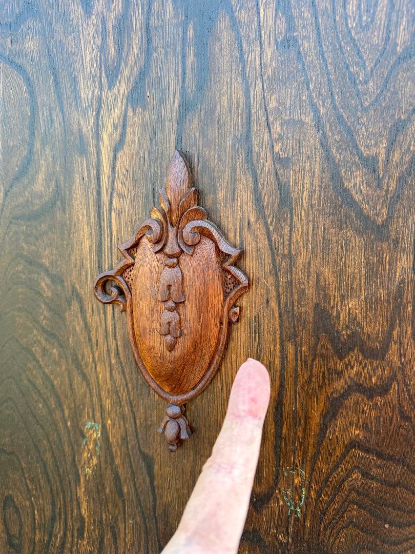 瞬間的値下げ❗️アンティーククローゼット箪笥洗浄済み！100年以上前！