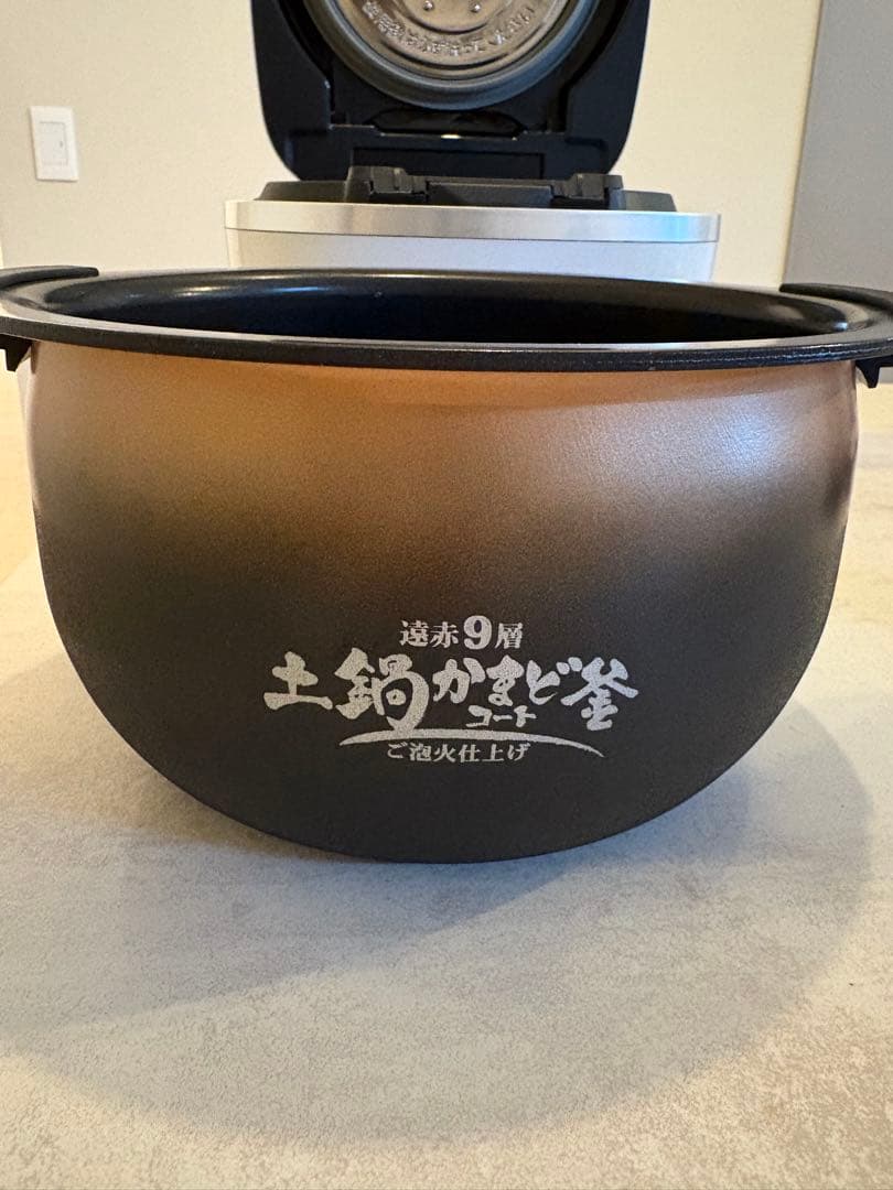 1／5画像追加　お値下げ2025年製　2ヶ月程使用 ご泡火炊きJPI-S10N