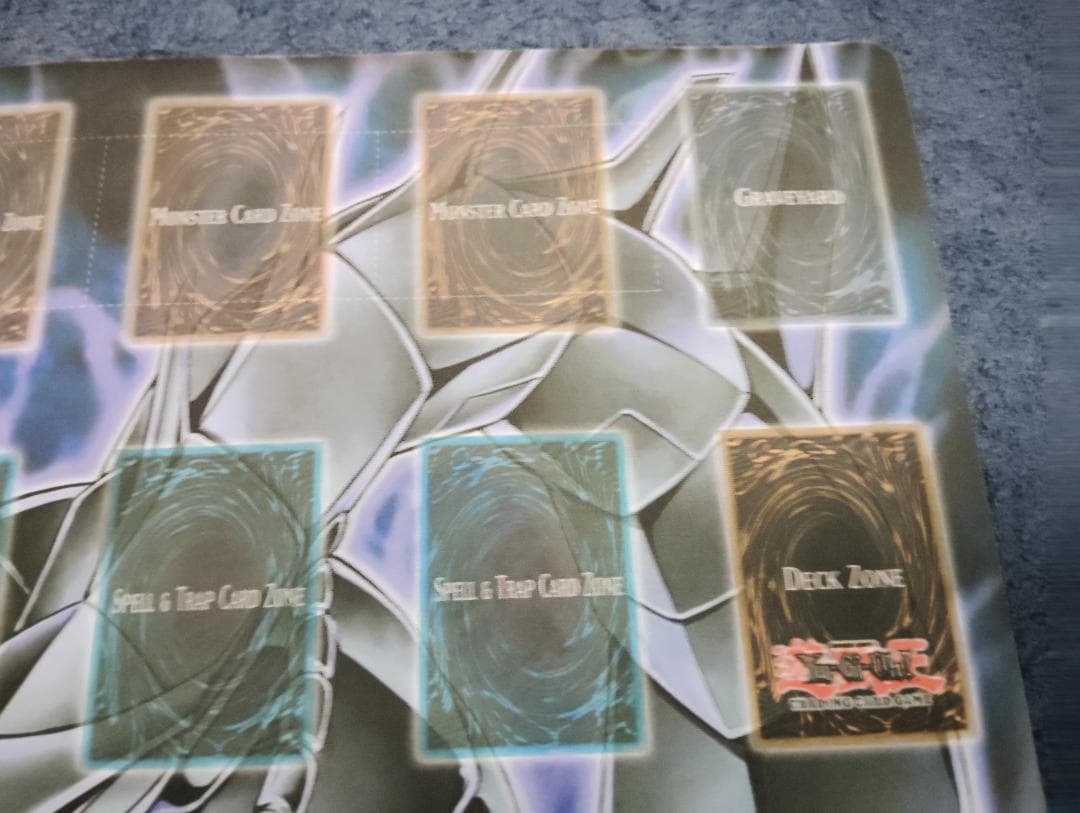 遊戯王 黒 サイバードラゴン プレイマット 2007