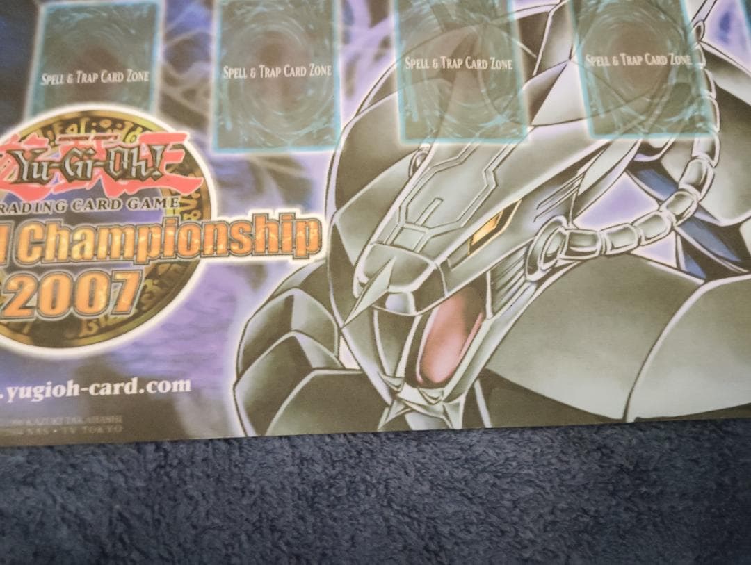 遊戯王 黒 サイバードラゴン プレイマット 2007
