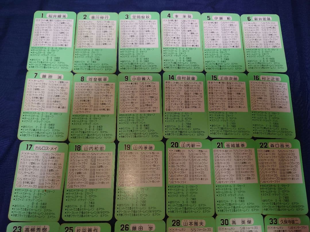 タカラ 野球カードゲーム 56年 南海ホークス