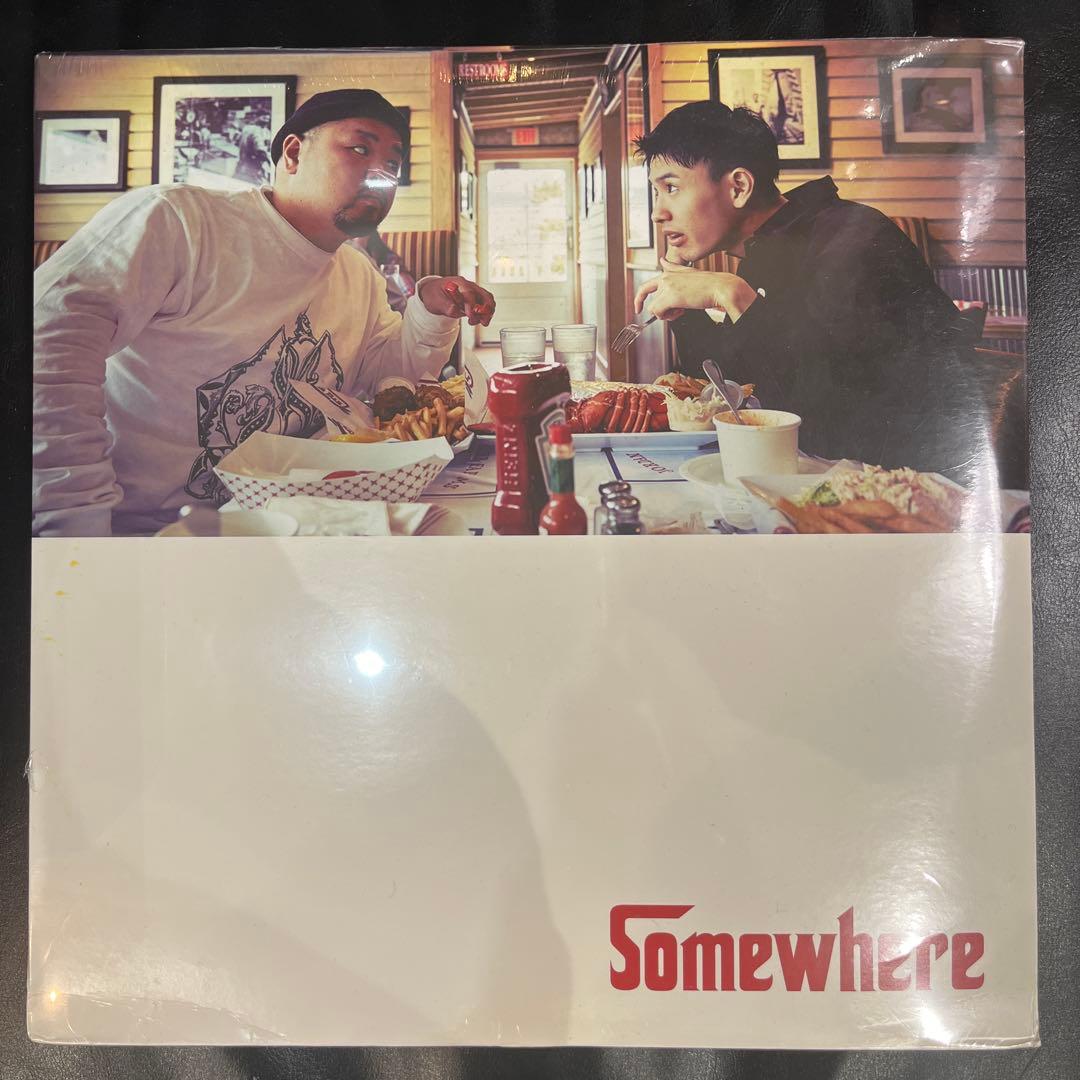 C.O.S.A.×Kid Fresino Somewhere LP レコード